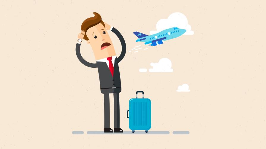 ¿El avión me deja?