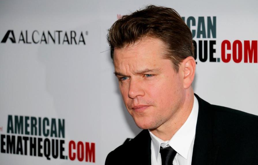 Matt Damon abandona una fea costumbre gracias a su hija