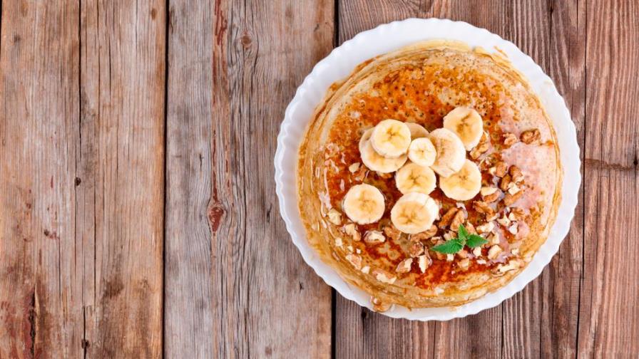 Pancakes saludables de avena y banana en solo 5 minutos: paso a paso Pancakes saludables de avena y banana en solo 5 minutos: paso a paso