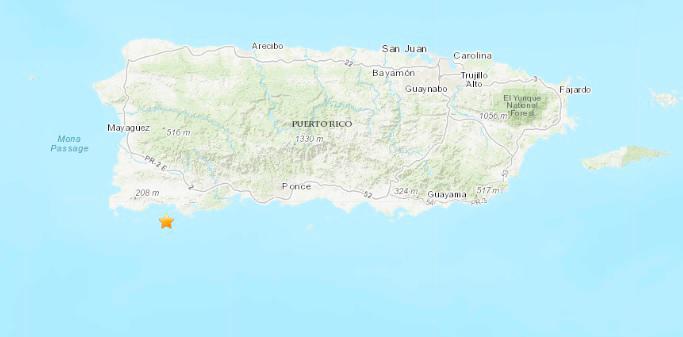 Nuevo sismo de 5.2 estremece a Puerto Rico 