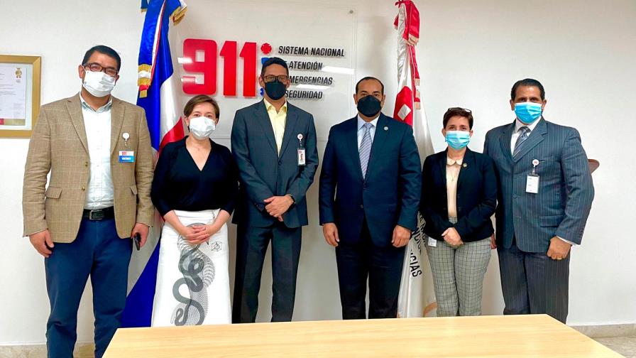 El 9-1-1 y consultores del BID se reúnen para mejorar seguridad en la Zona Colonial