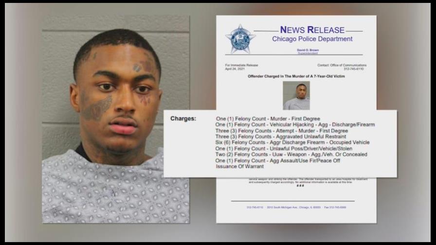 Cargos contra chofer en tiroteo en que murió niña en Chicago