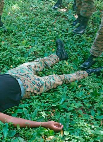 Ejército aclara imagen en redes sociales de soldado “muerto” en la frontera no es cierta