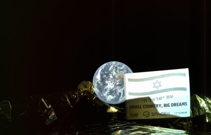 Nave israelí Beresheet se tira el primer “selfie” espacial en su trayecto a la Luna