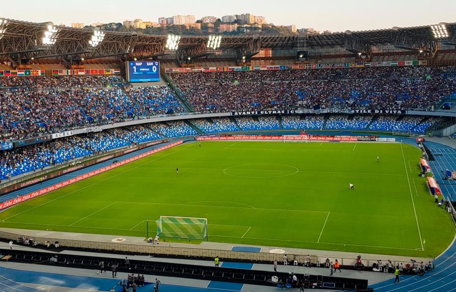El estadio del Nápoles se llama oficialmente Diego Armando Maradona