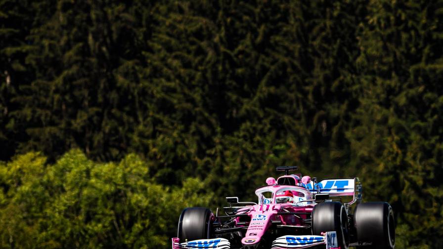 Checo, delante de Verstappen y los Mercedes en primer libre; Sainz, séptimo