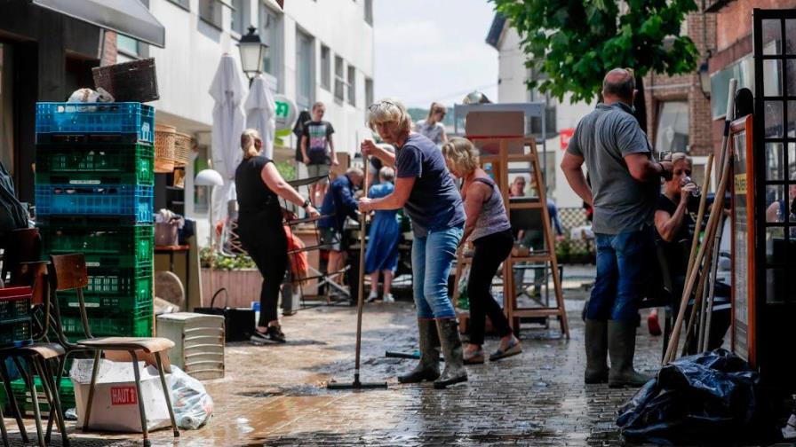 Suben a 31 fallecidos y a 163 desaparecidos en las inundaciones en Bélgica