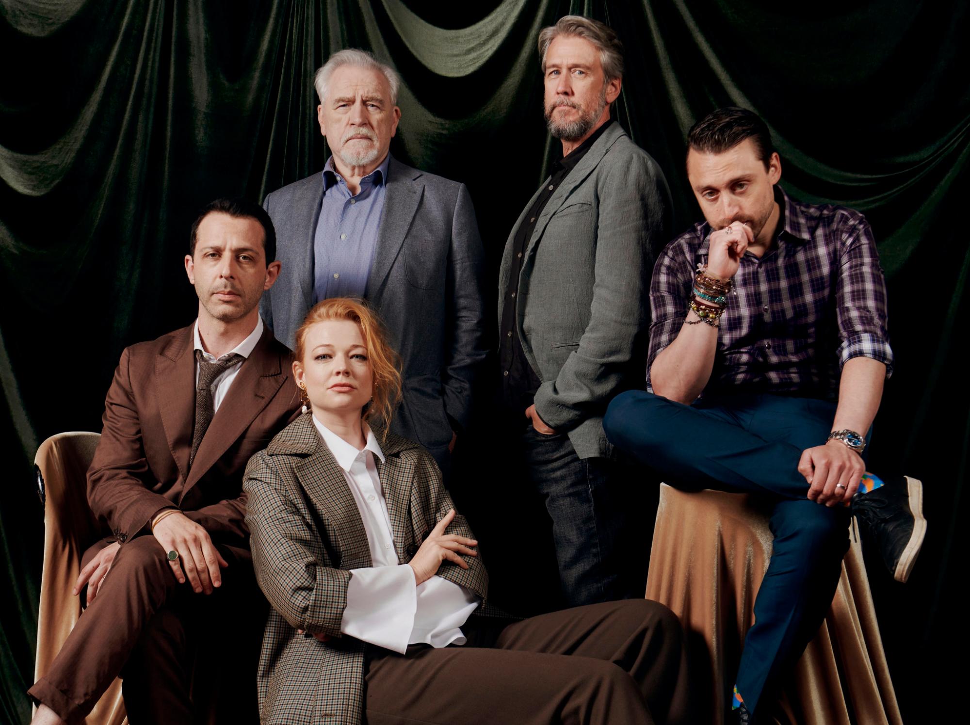 “Succession” ganó 5 Emmys.