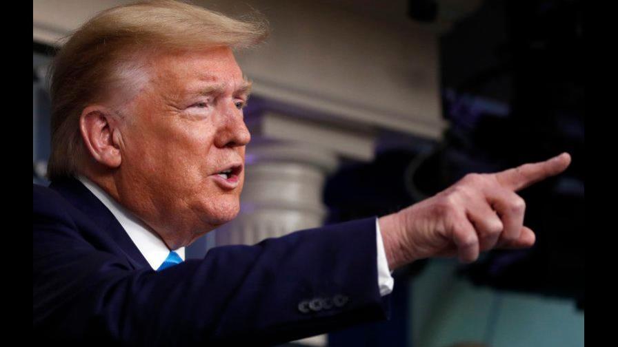 Trump lanza duras críticas a la OMS sobre coronavirus Trump lanza duras críticas a la OMS sobre coronavirus