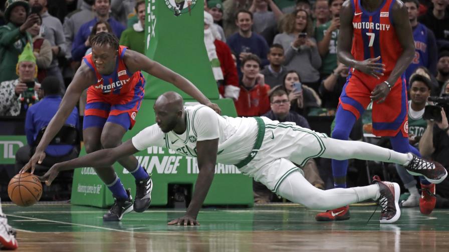 Con Tatum y Brown, Celtics derrotan 114-93 a Pistons Con Tatum y Brown, Celtics derrotan 114-93 a Pistons