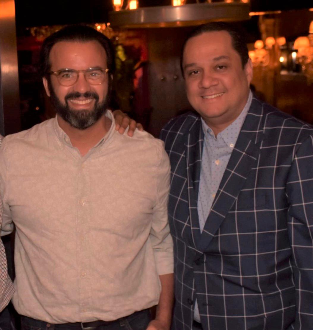 Taki Tejeda y Franklin Díaz.