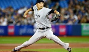Video | Lanzador de los Yankees  Masahiro Tanaka casi pierde la cabeza