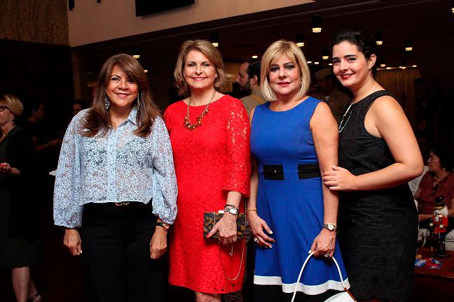Tanny Méndez, María Teresa Fernández, Magey Imbert y Dominique Selman