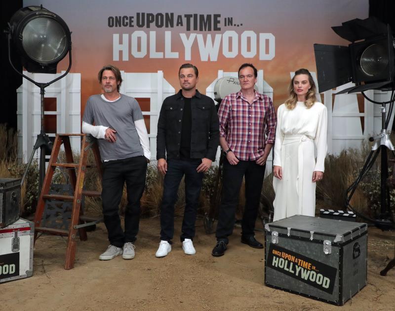 DiCaprio, Pitt y Robbie alaban la “energía” y pasión “purista” de Tarantino