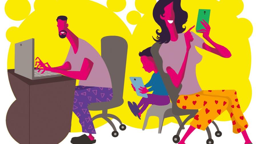 Equipos, niños y armarios: los retos de trabajar en la casa Equipos, niños y armarios: los retos de trabajar en la casa