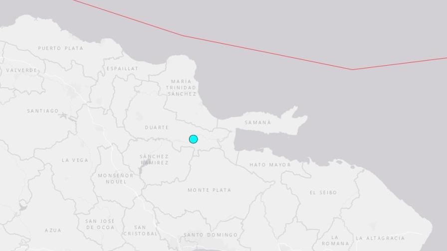 Temblor de tierra se sintió muy fuerte en Nagua, María Trinidad Sánchez y Monte Plata