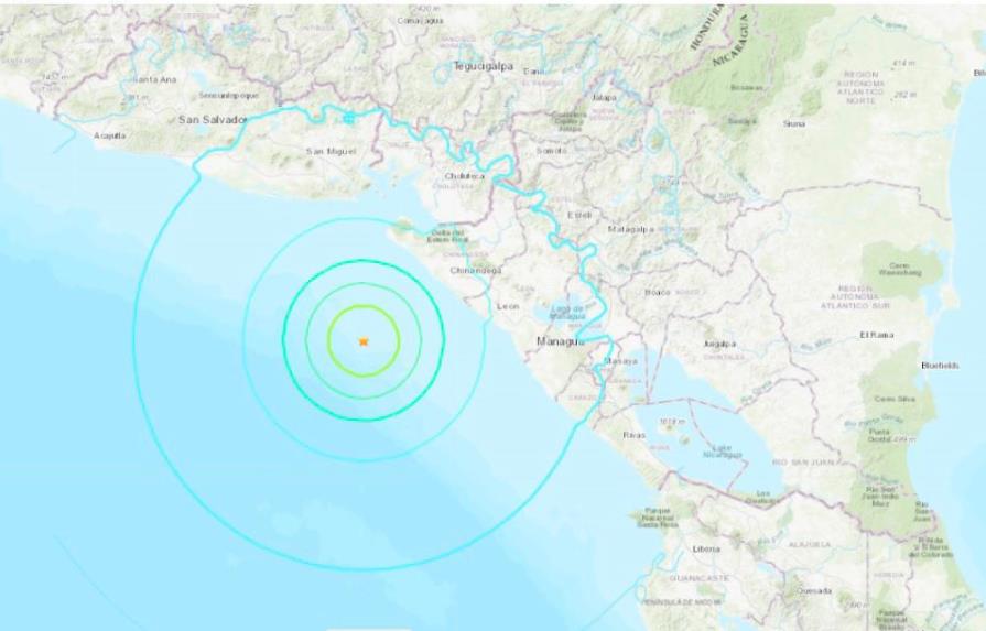 Reportan sismo de 6.5 cerca de la costa de Nicaragua