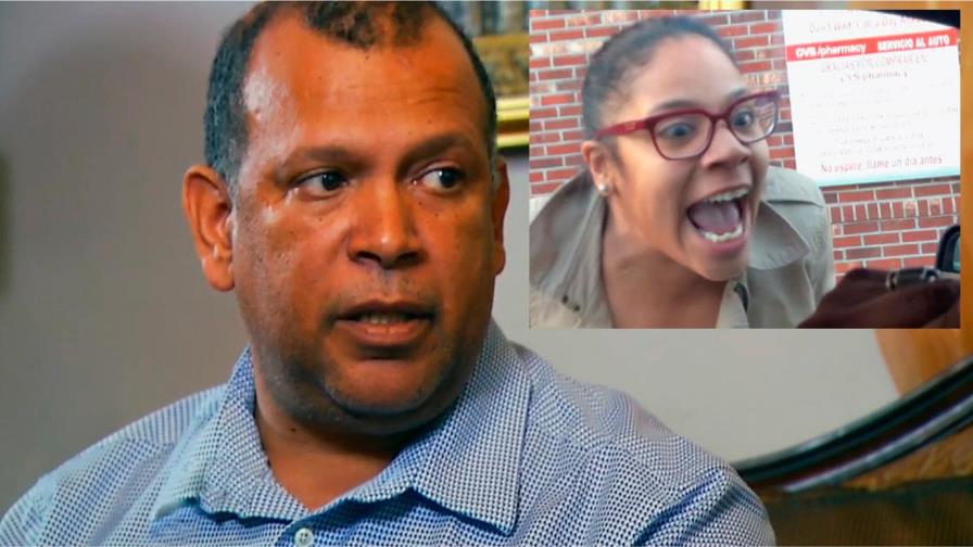 Acusan de vandalismo a dominicana que agredió a compatriota 