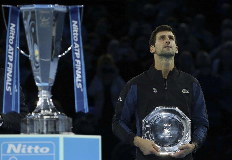 Djokovic, Nadal y Federer cierran 2018 como los tres mejores del ranking de la ATP 