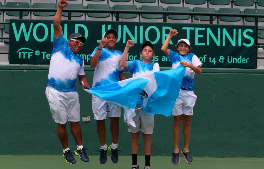 Guatemala, campeón de la  World Junior Tennis 