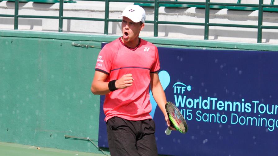 Daniel Altmaier triunfó en la primera semana del M15 Santo Domingo 