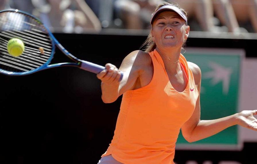 Por lesión en el hombro, María Sharapova no jugará en Roland-Garros