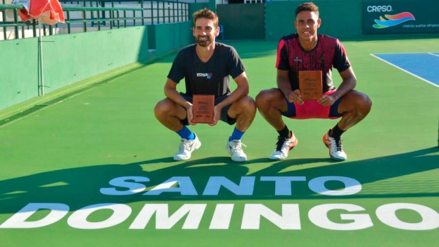 José Olivares, campeón de dobles en segundo M15 Santo Domingo