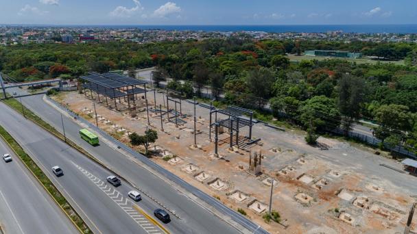 Más de un mes paralizada la construcción de la terminal de autobuses del Este