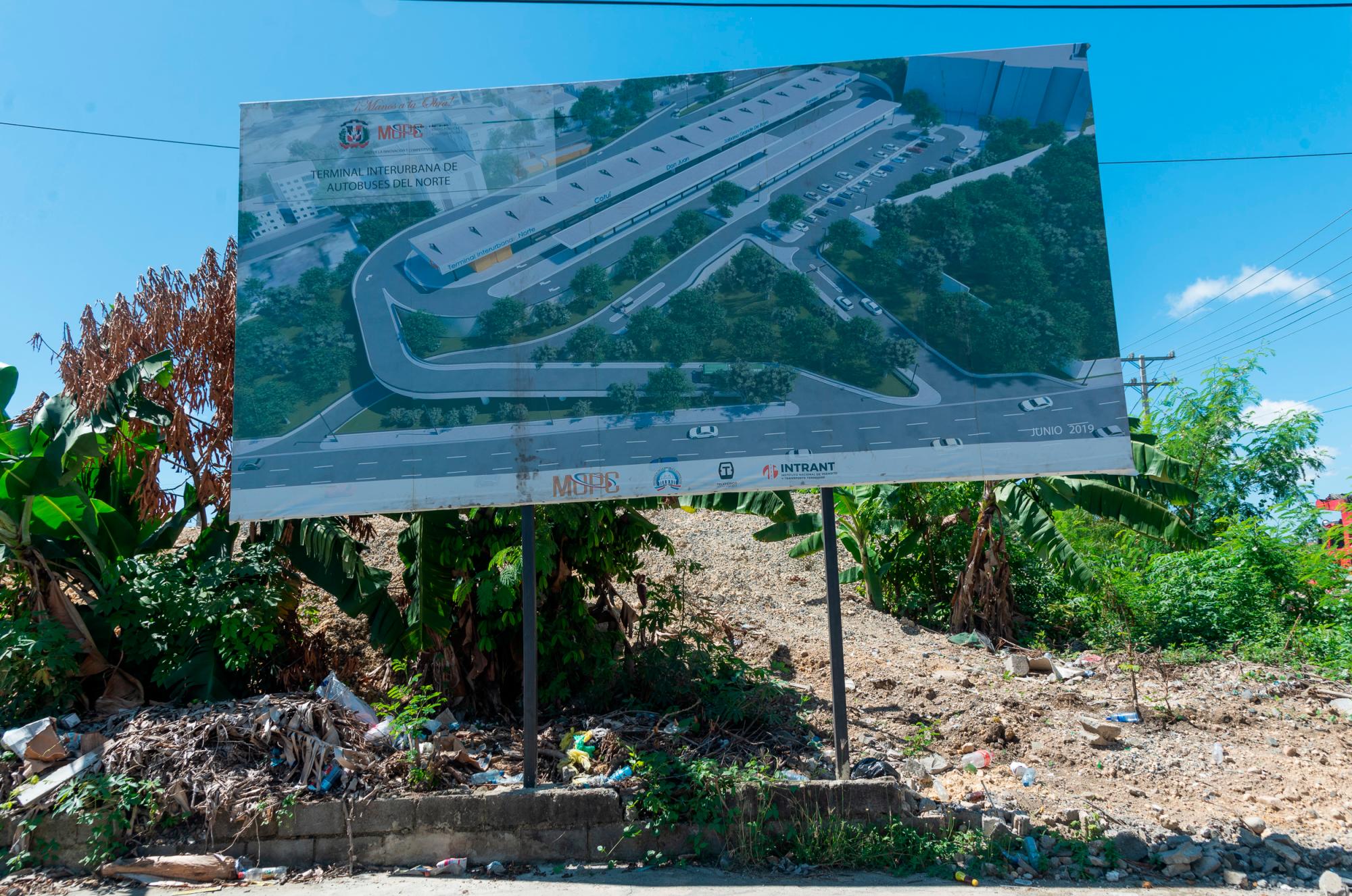 Así quedará la terminal Norte, en Villa Mella.
