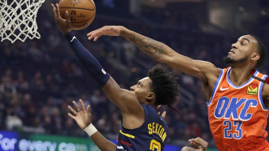 El triunfo de los  Thunder fue comandado por Schroder y Gilgeous-Alexander en la NBA