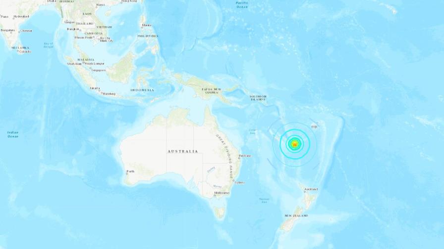 Terremoto de magnitud 7.7 en el océano Pacífico