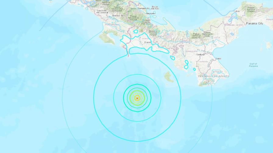 Un sismo de magnitud 6,4, con epicentro en el mar, sacude zonas de Panamá