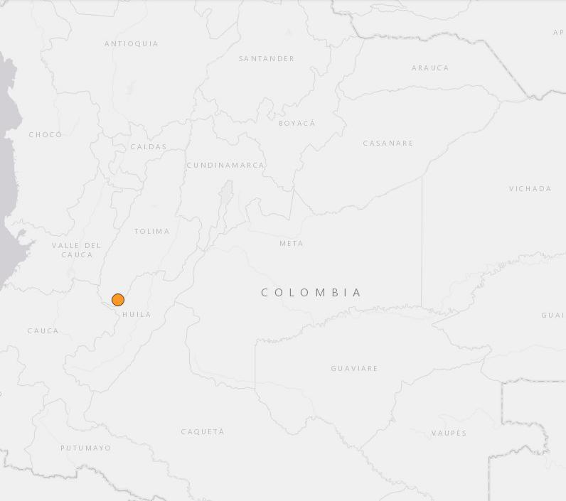 Fuerte temblor sacude a Colombia