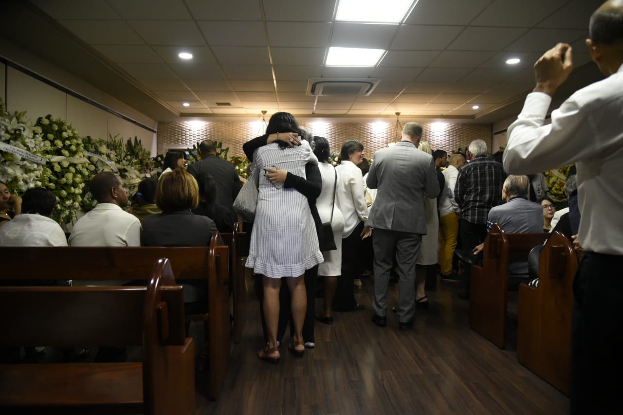 La familia recibió apoyo de colegas de la periodista