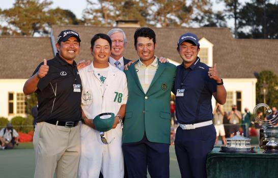 Matsuyama resplandece en Augusta; hace historia como primer japonés en ganar un major