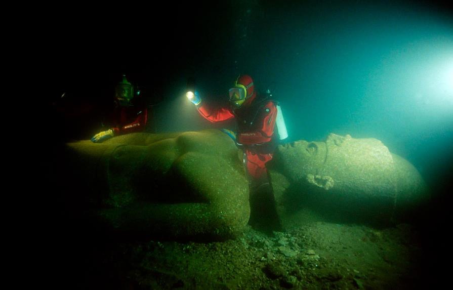Descubren vestigios de una ciudad antigua sumergida en Egipto