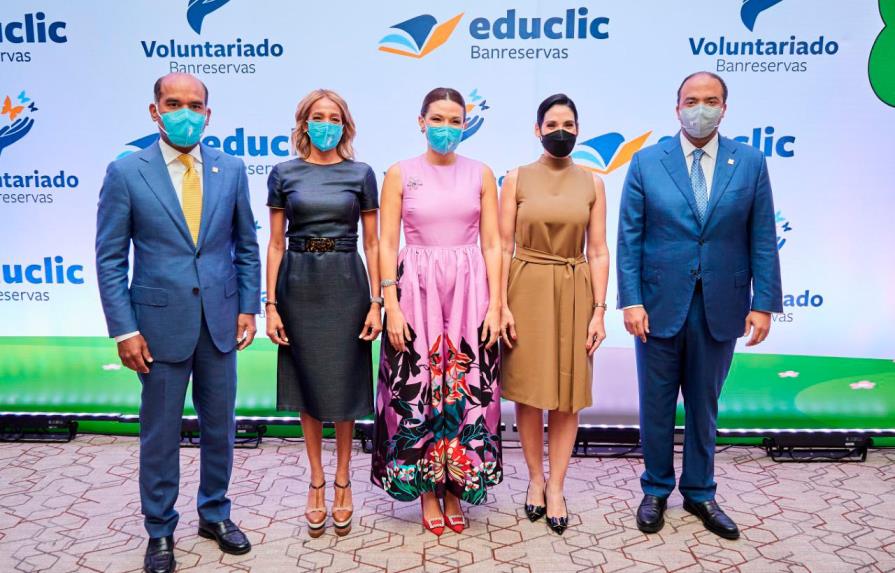 Voluntariado Banreservas lanza la plataforma digital educativa Educlic 