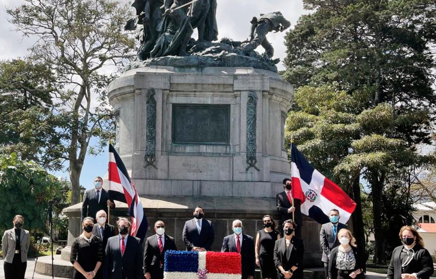 Embajada de RD en Costa Rica conmemora aniversario de la Independencia Nacional 