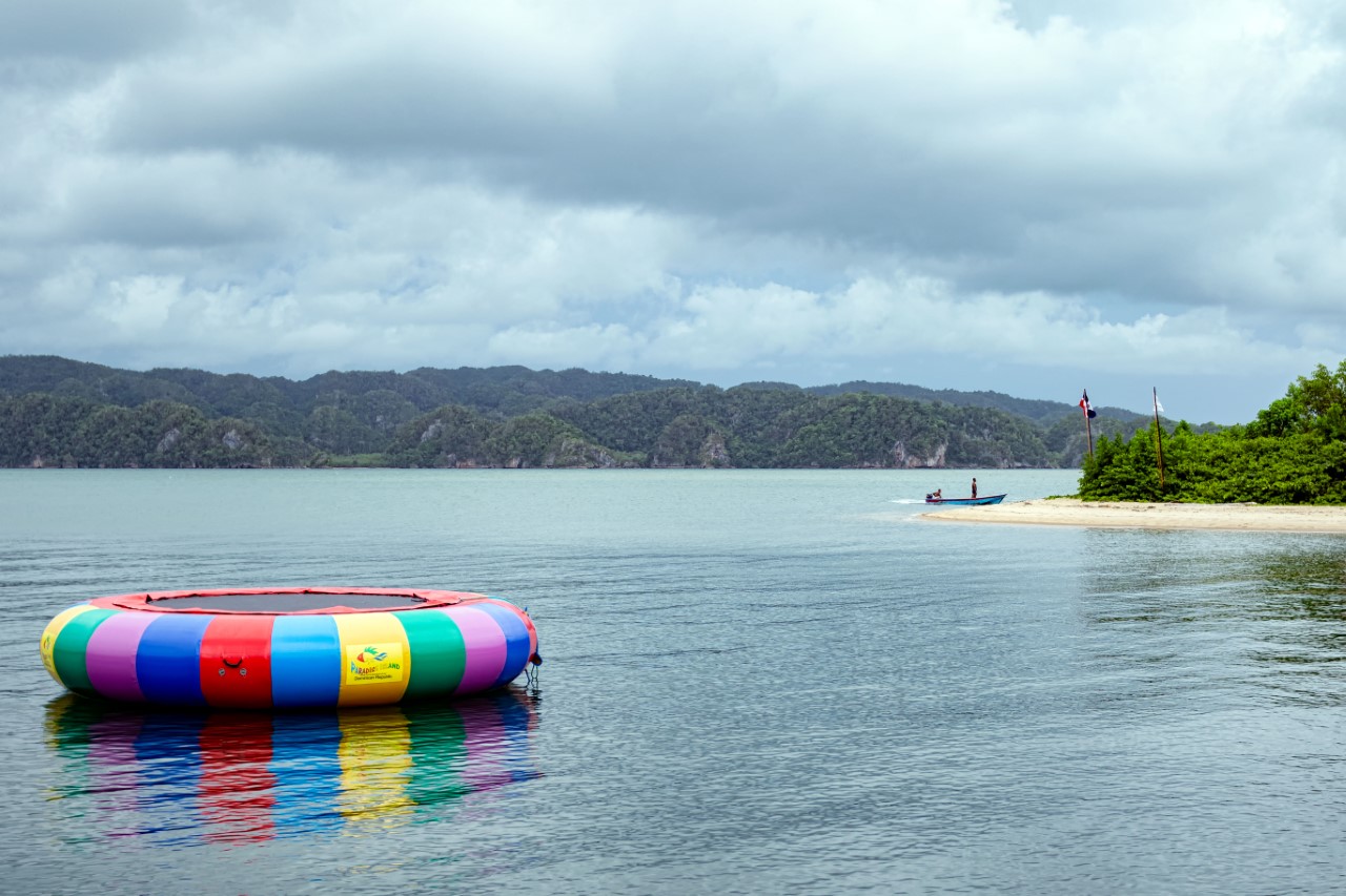 Es ideal escenario para la práctica de deportes acuáticos 