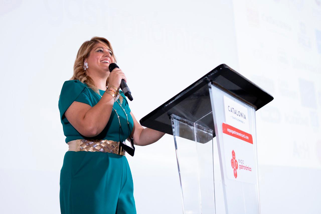 Marcelle Álvarez, organizadora de Expo-Gastronómica.