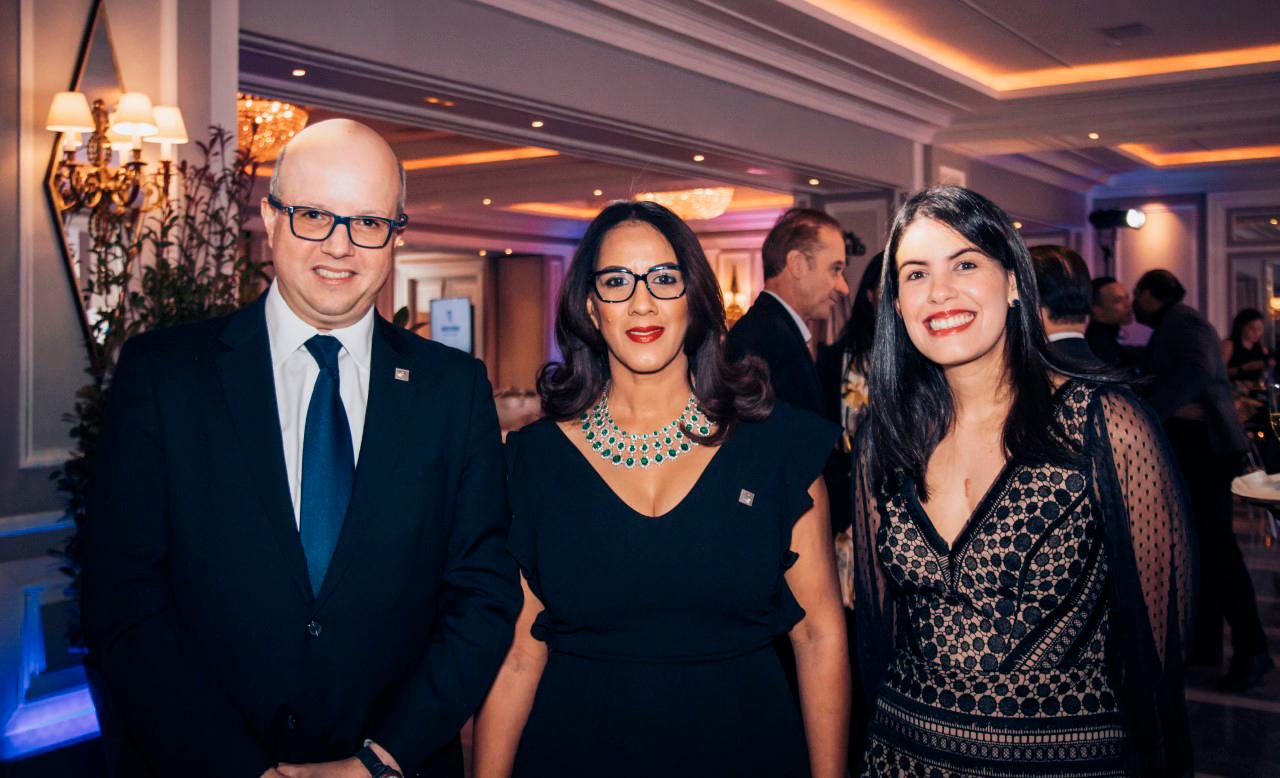 Víctor Morillo, Dalba Cruceta y Carla Romero.