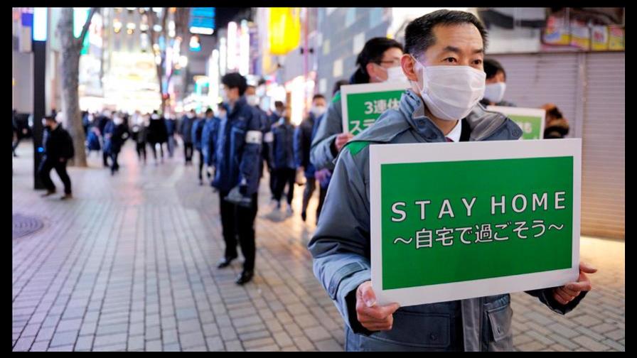 Japón declara una tercera emergencia por covid en Tokio a 3 meses de los JJOO