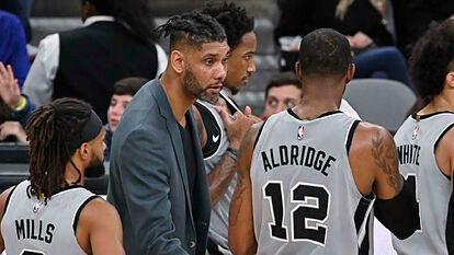 Duncan dejará el puesto de entrenador asistente de los Spurs