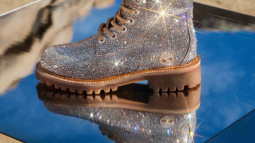 Las icónicas botas Timberland, ahora con cristales de Swarovski