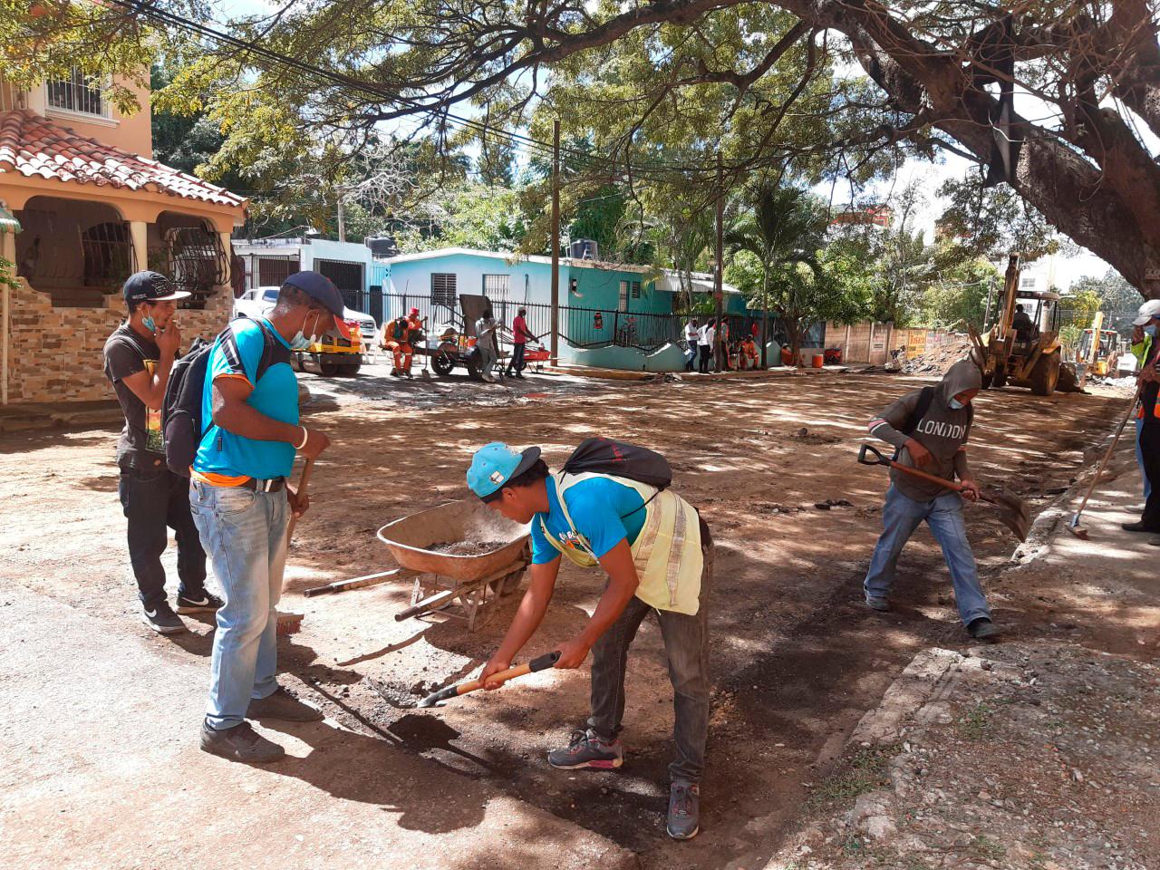 Este tramos de la calle José Cabrera tenia años en mal estado.