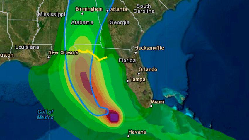 El centro de tormenta Fred toca tierra en el noroeste de Florida