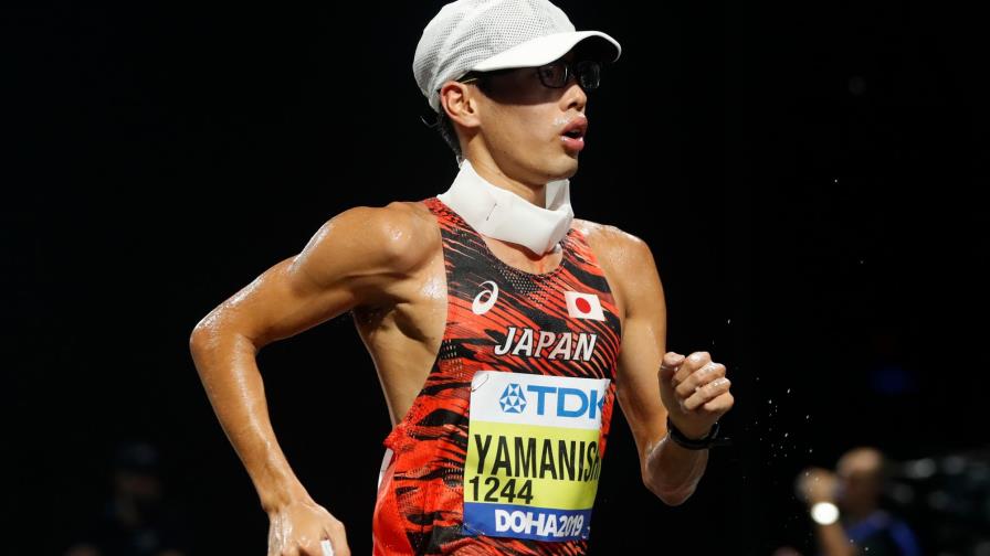 Japón gana segunda medalla de oro en marcha gracias a Yamanishi