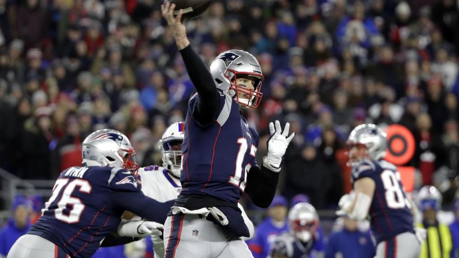 Los Patriots verán acción en la ronda de comodines en la NFL