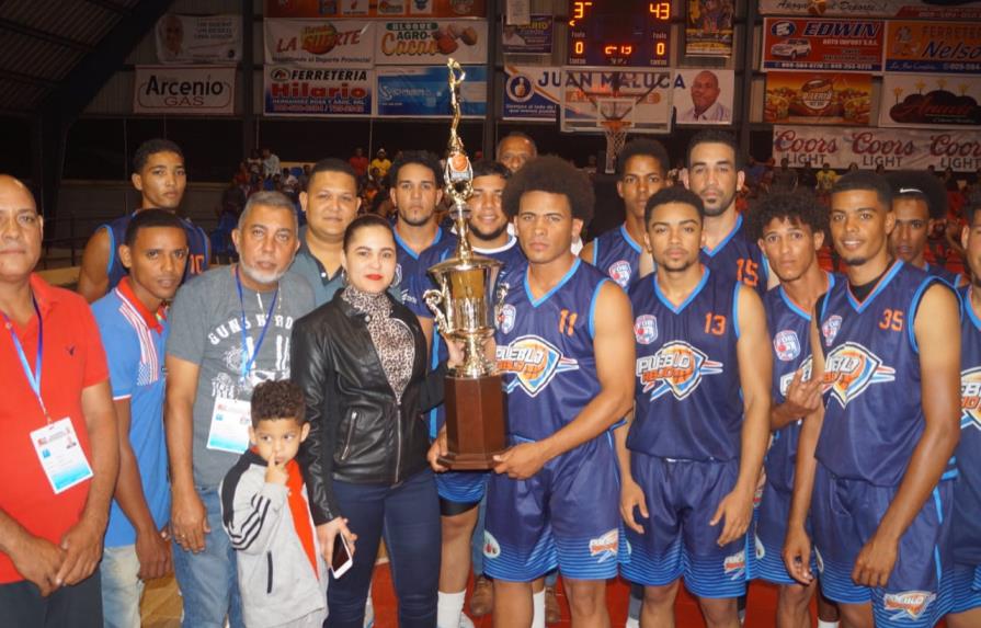 Club Pueblo Abajo se corona e XXV baloncesto Superior con refuerzos 