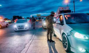 Recorrido durante el toque de queda 